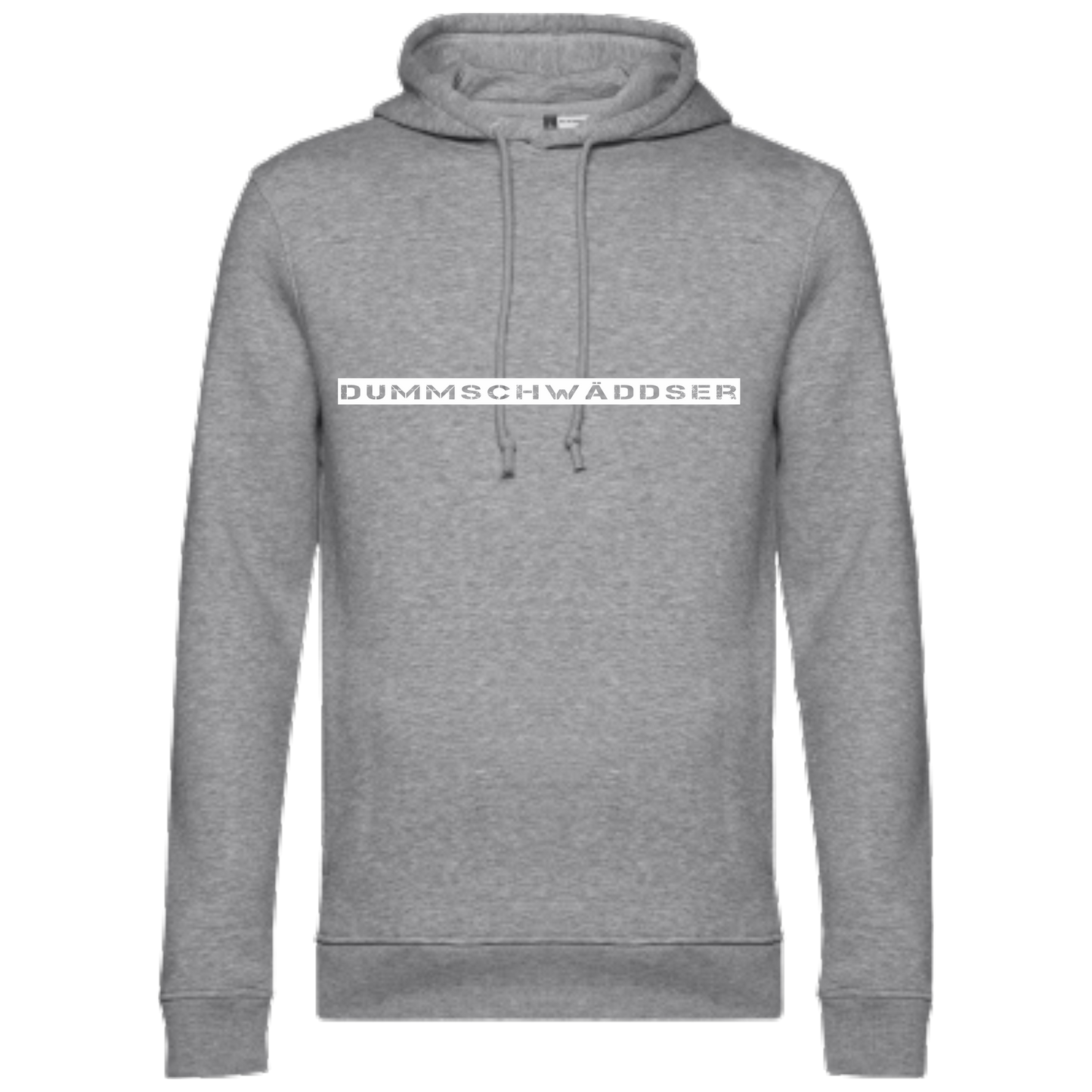 Dummschwäddser Hoodie - UNISEX - Weiße Optik