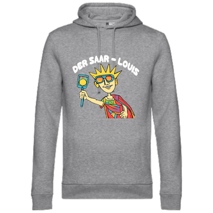 DER SAAR - LOUIS Hoodie - UNISEX - Weiße Optik