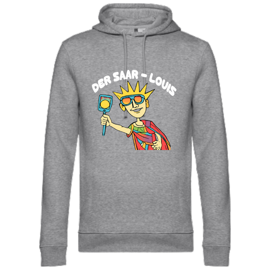 DER SAAR - LOUIS Hoodie - UNISEX - Weiße Optik