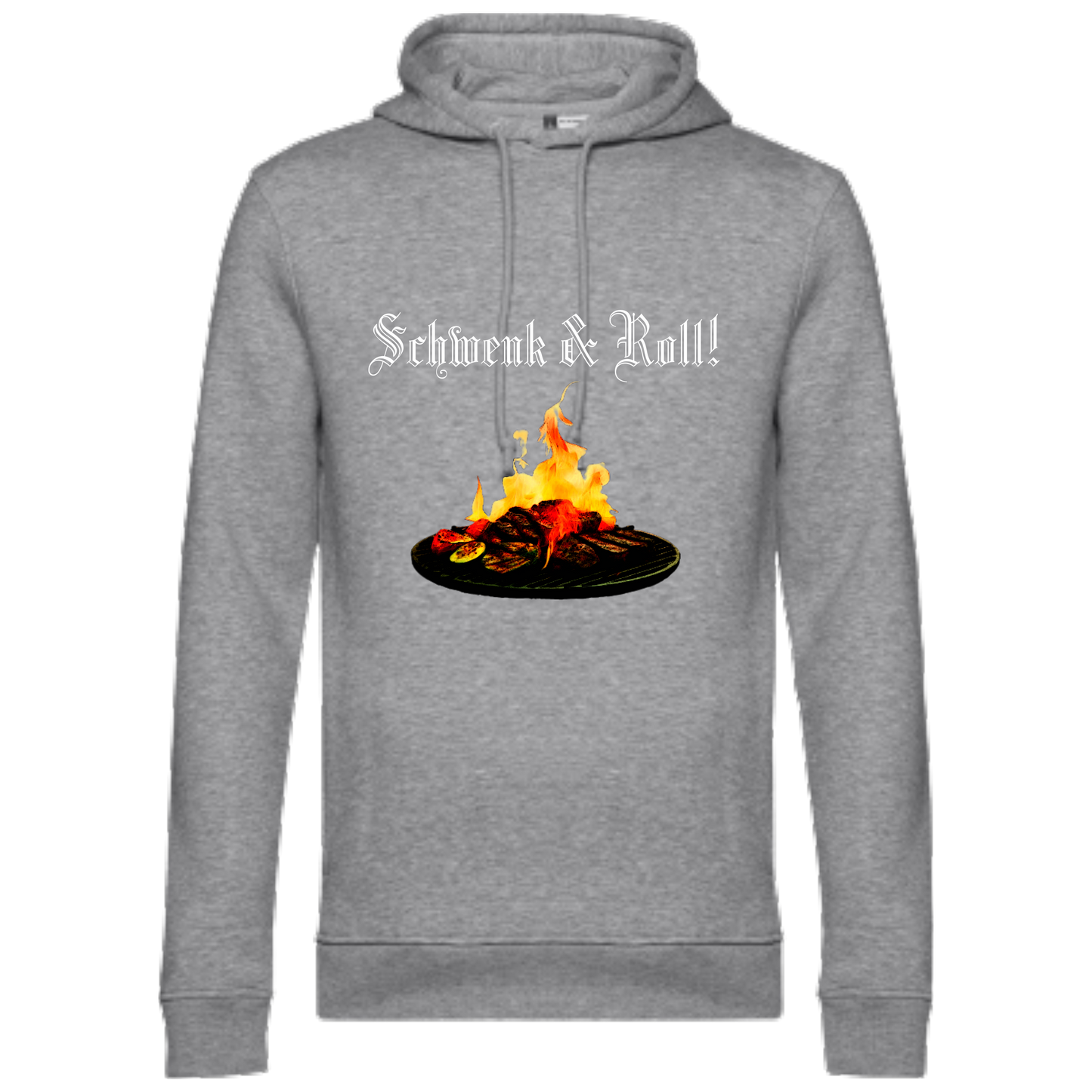 Schwenk & Roll Hoodie - UNISEX - Weiße Optik