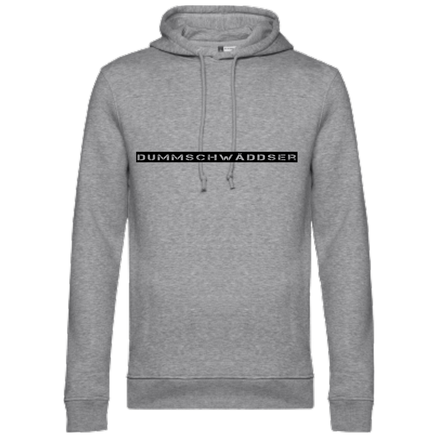 Dummschwäddser Hoodie - UNISEX - Schwarze Optik