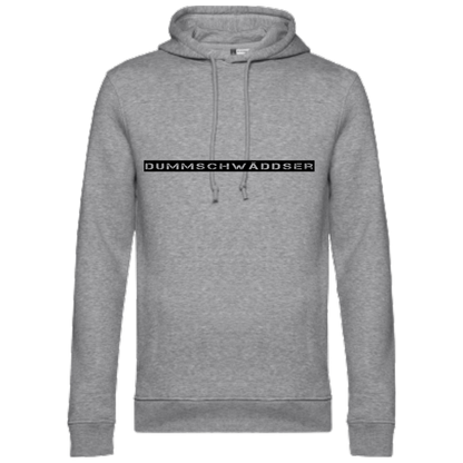 Dummschwäddser Hoodie - UNISEX - Schwarze Optik