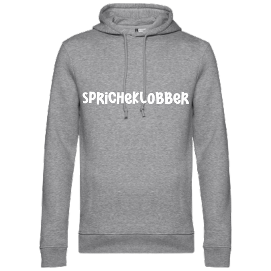 Spricheklobber Hoodie - UNISEX - Weiße Optik