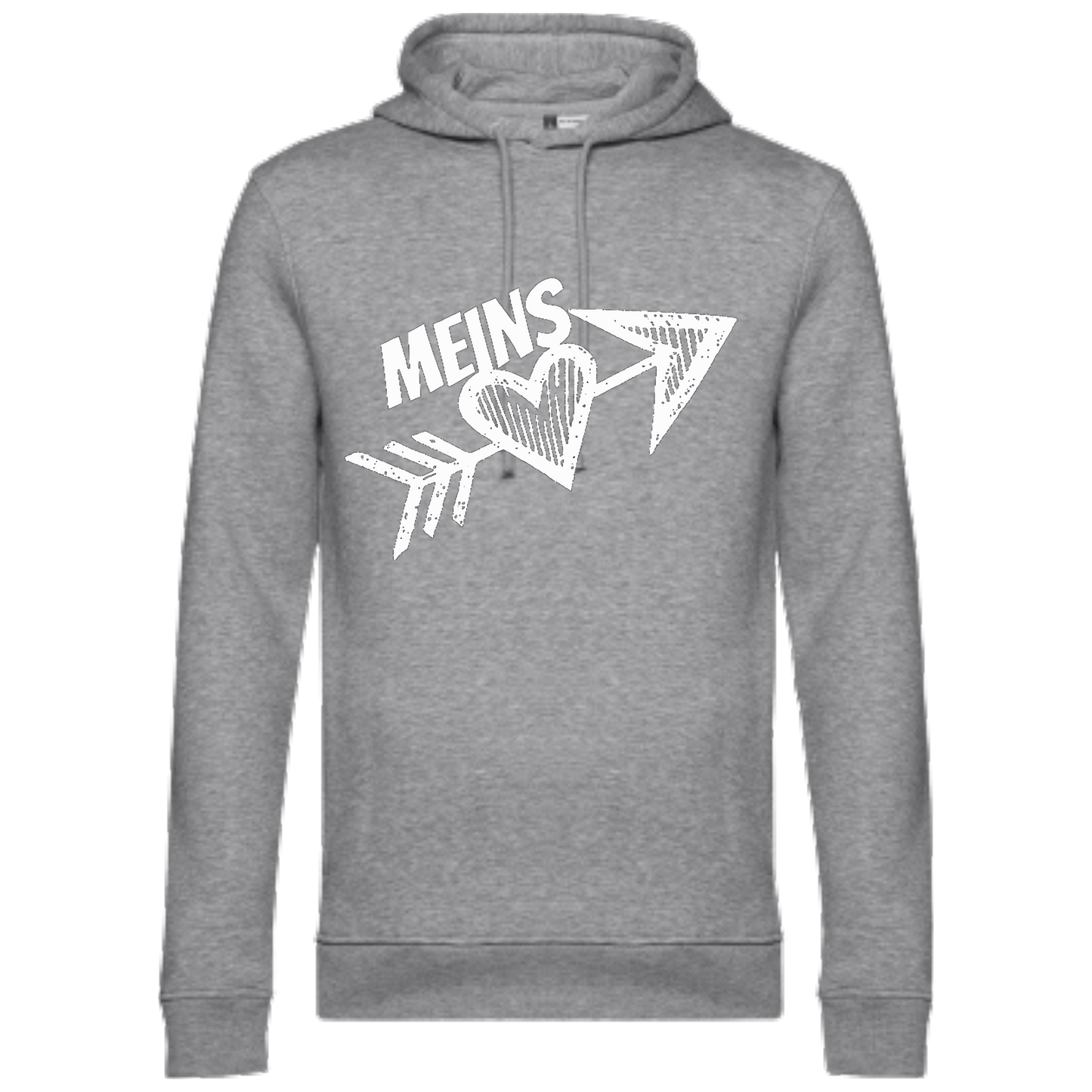 Meins Hoodie - UNISEX - Weiße Optik