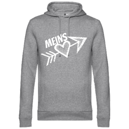 Meins Hoodie - UNISEX - Weiße Optik