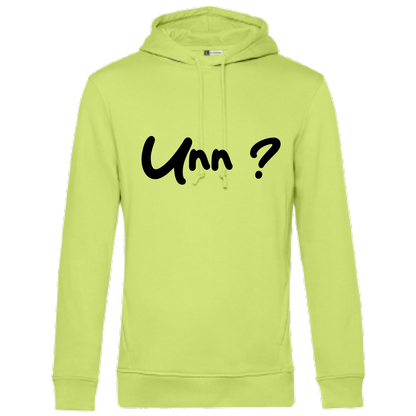 Unn ?  Hoodie - UNISEX - Schwarze Optik