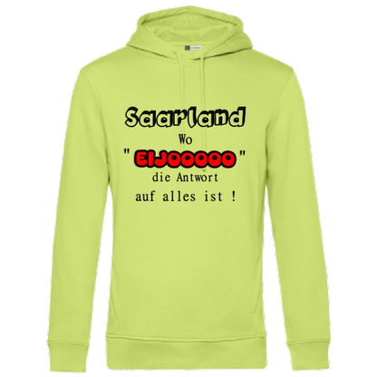 EIJOOOOO Hoodie - UNISEX - Schwarze Optik