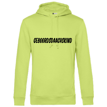 Geboordsdaachskind Hoodie - UNISEX - Schwarze Optik