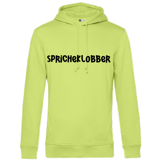 Spricheklobber Hoodie - UNISEX - Schwarze Optik