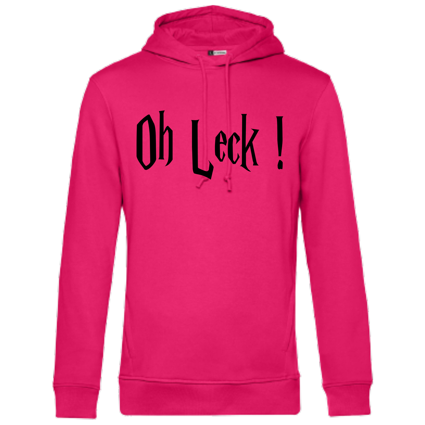 Oh Leck Hoodie - UNISEX - Schwarze Optik