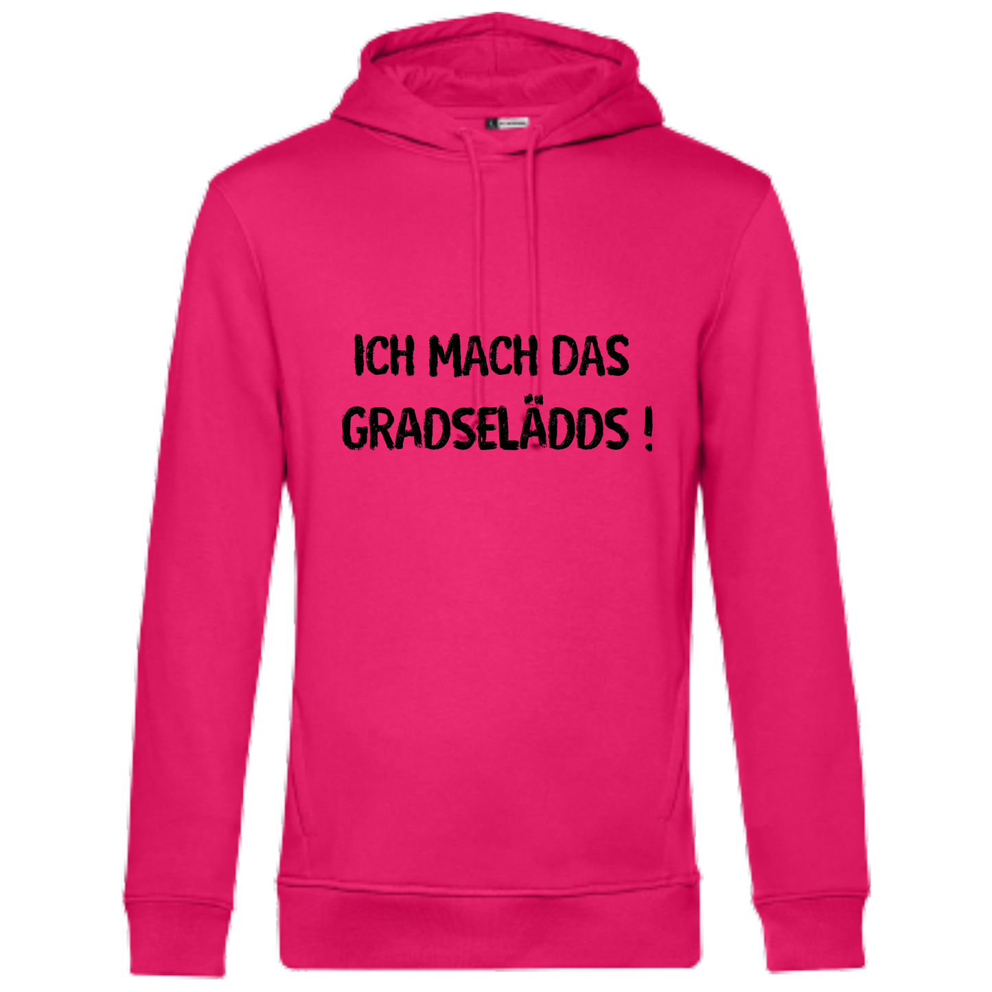 Ich mach GRADSELÄDDS Hoodie - UNISEX - Schwarze Optik
