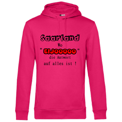 EIJOOOOO Hoodie - UNISEX - Schwarze Optik