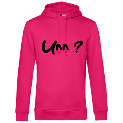 Unn ?  Hoodie - UNISEX - Schwarze Optik