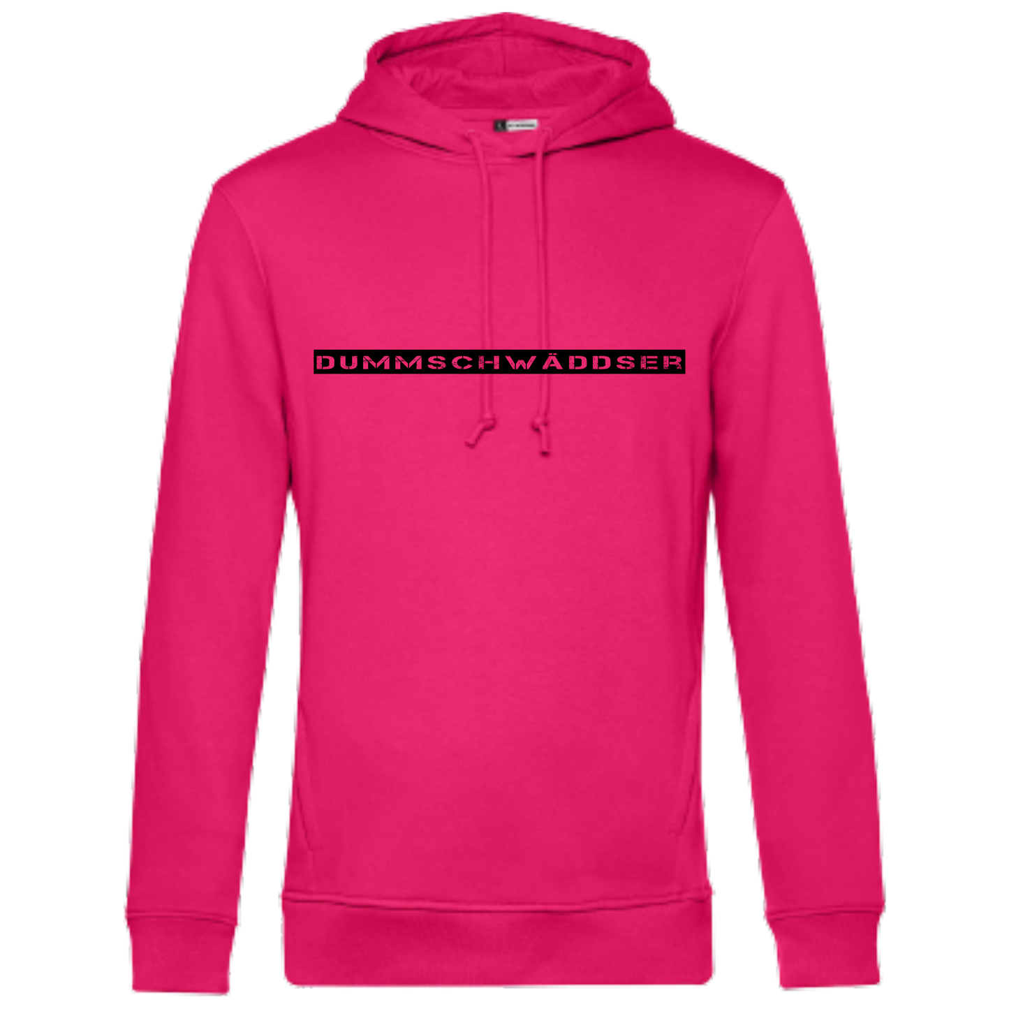 Dummschwäddser Hoodie - UNISEX - Schwarze Optik