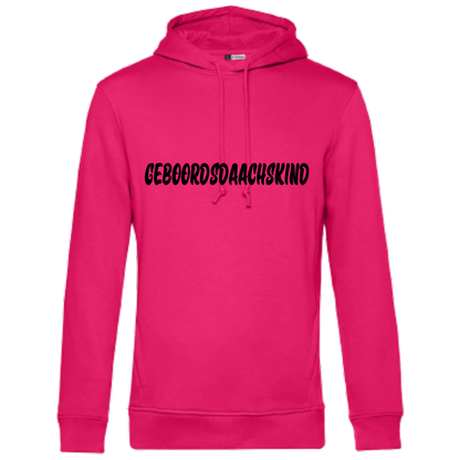 Geboordsdaachskind Hoodie - UNISEX - Schwarze Optik