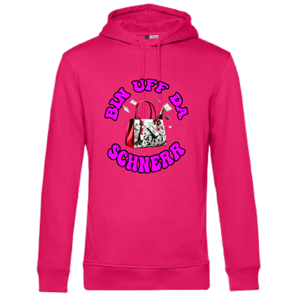 Bin uff da Schnerr Hoodie - UNISEX - Schwarze Optik