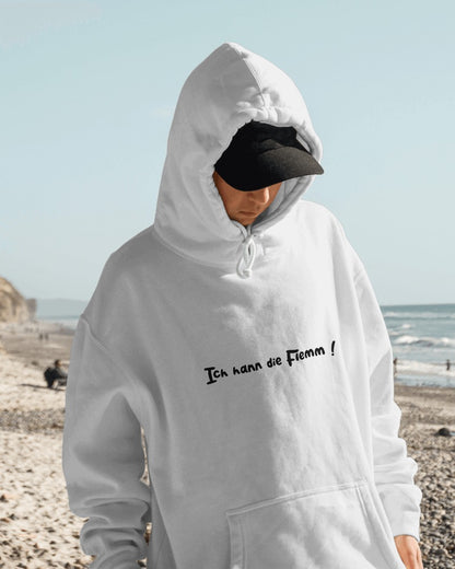 Ich hann die Flemm !  Hoodie - UNISEX - Schwarze Optik