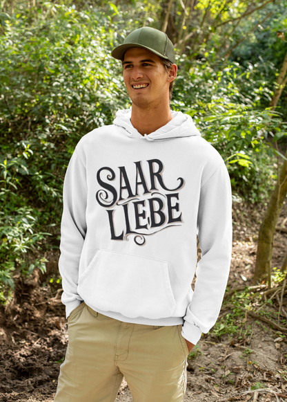 Saarliebe Hoodie - UNISEX - Schwarze Optik