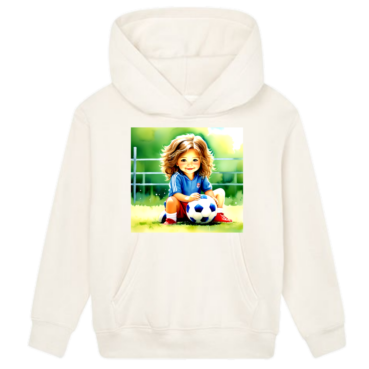 Die Fußballspielerin  Hoodie Kids