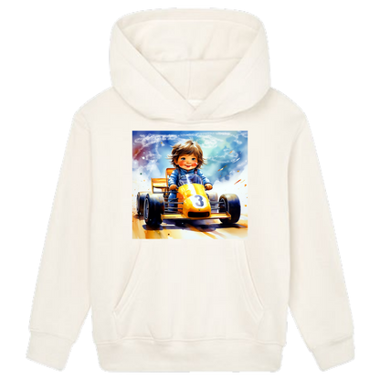 Der Rennfahrer Hoodie Kids