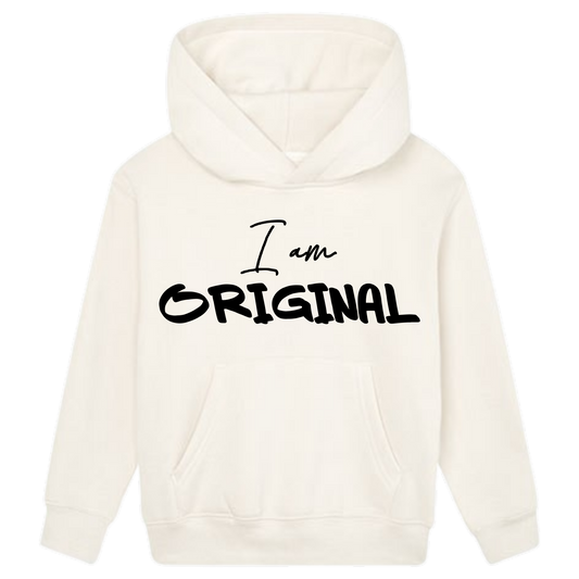 I AM ORIGINAL Hoodie Kids schwarze Optik