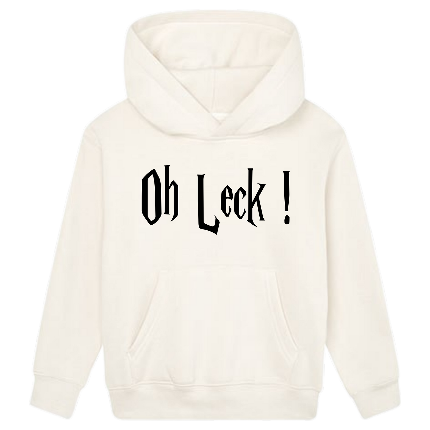 Oh Leck Hoodie Kids schwarze Optik