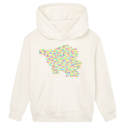 Saarland Original Hoodie Kids Regenbogen Optik