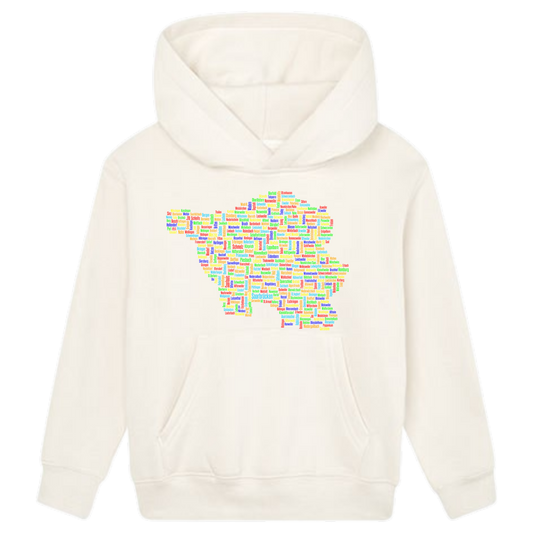 Saarland Original Hoodie Kids Regenbogen Optik