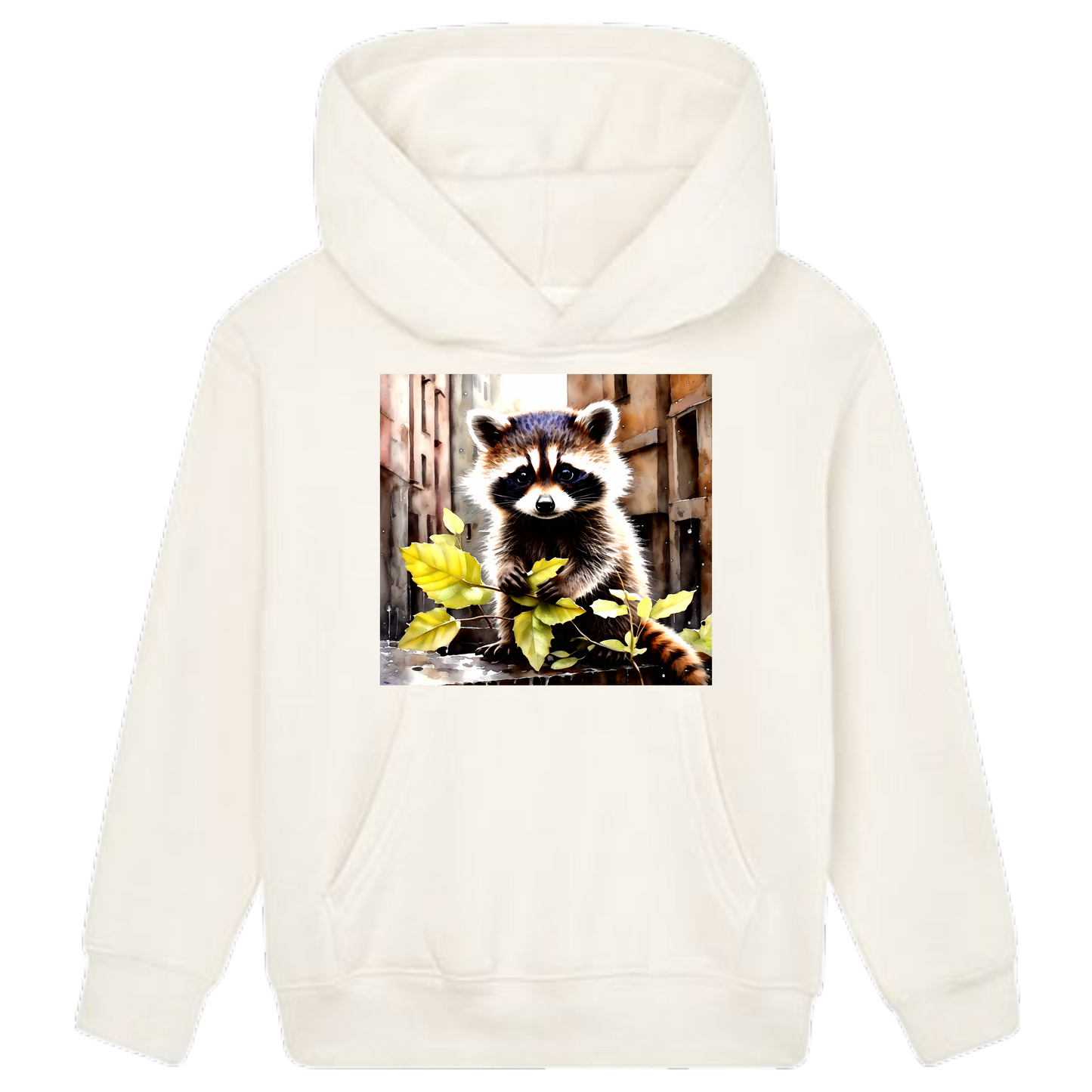 Der Waschbär Hoodie Kids