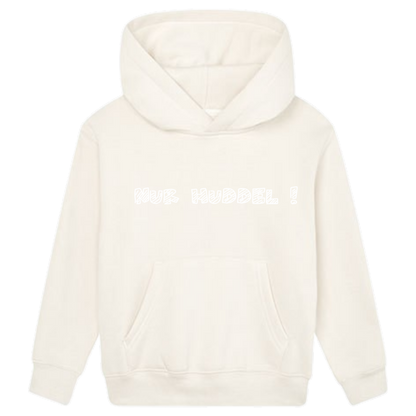 Nur Huddel Hoodie Kids weiße Optik