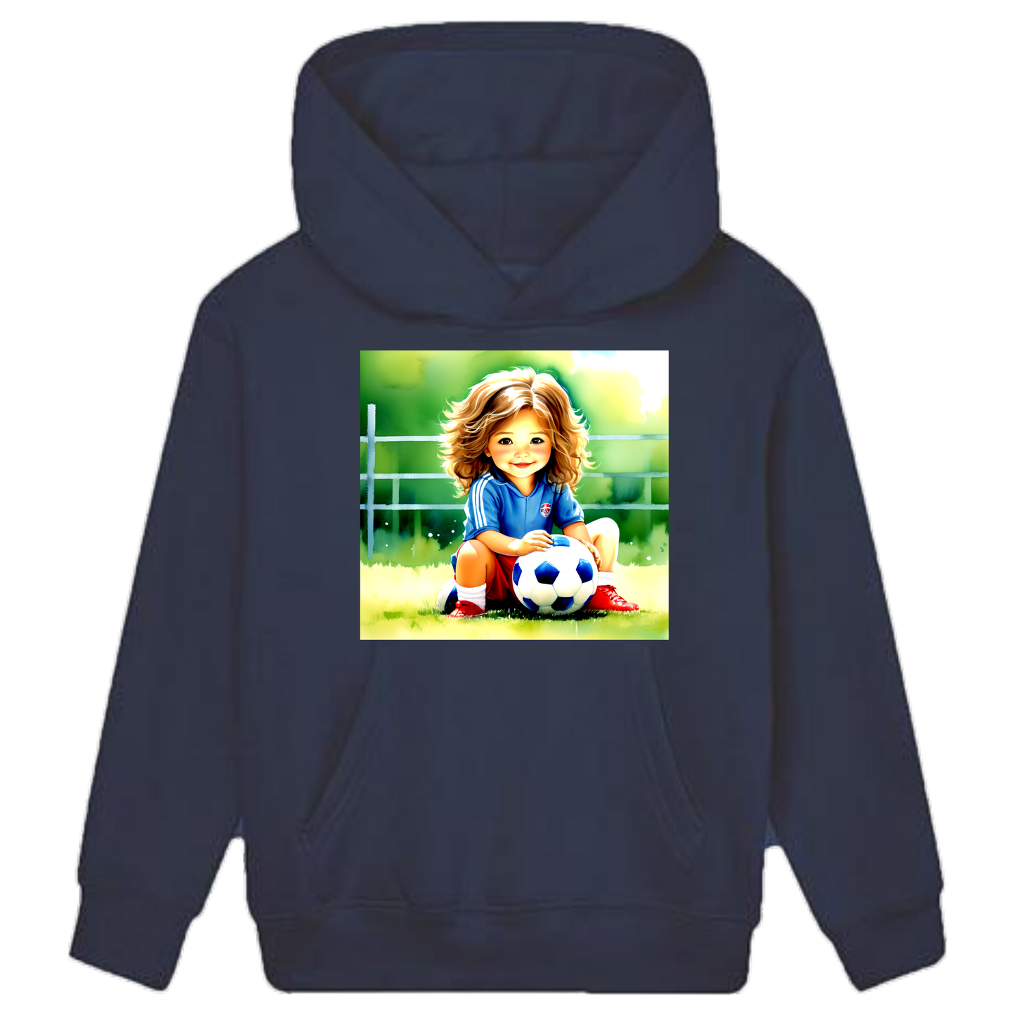 Die Fußballspielerin  Hoodie Kids