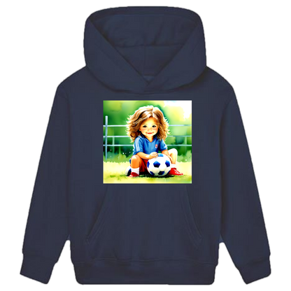 Die Fußballspielerin  Hoodie Kids