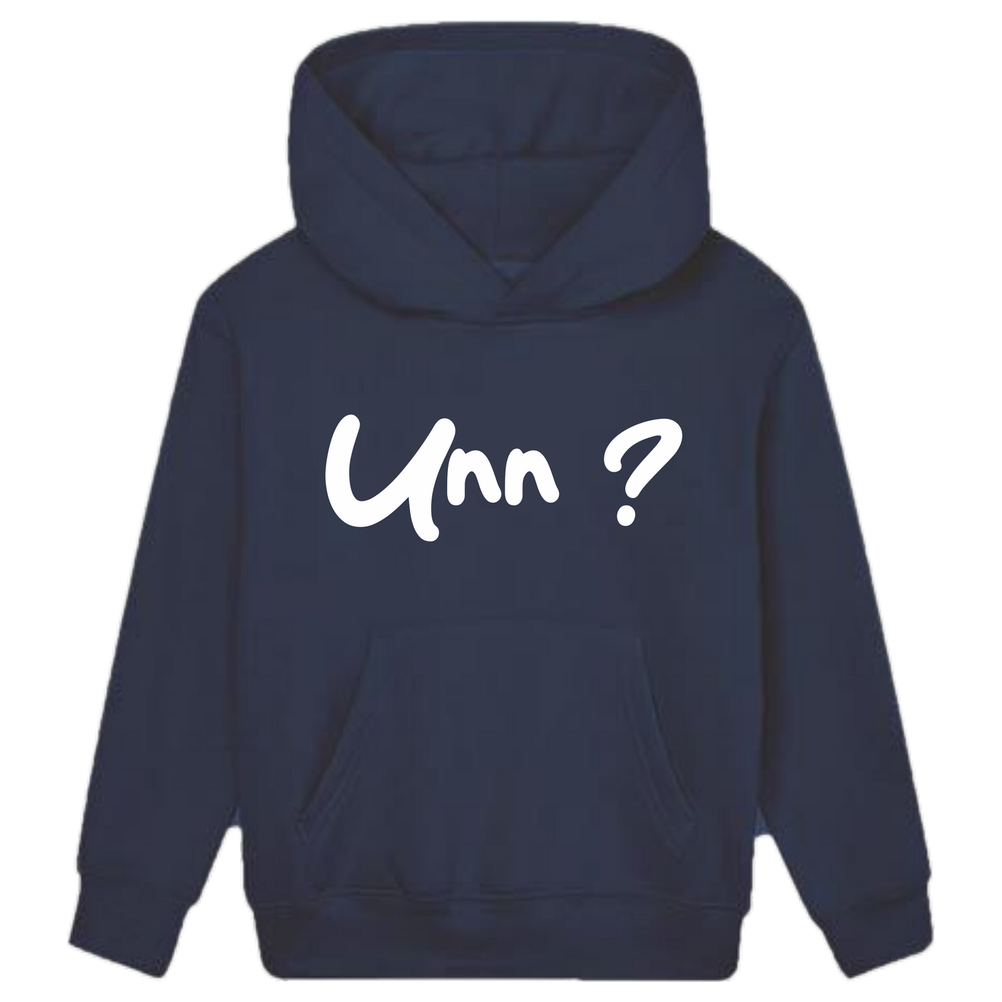 Unn ? Hoodie Kids weiße Optik