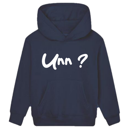 Unn ? Hoodie Kids weiße Optik