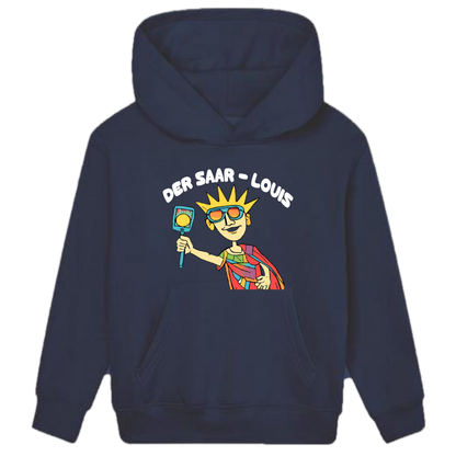 DER SAAR - LOUIS Hoodie Kids weiße Optik