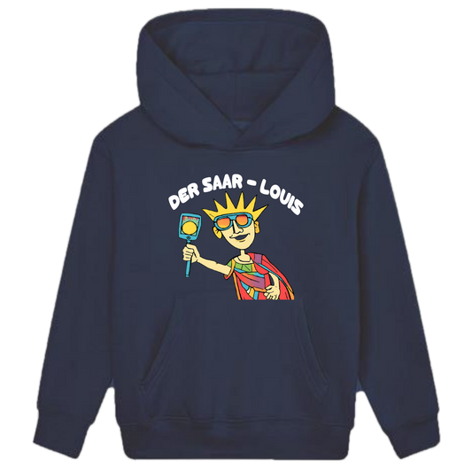 DER SAAR - LOUIS Hoodie Kids weiße Optik