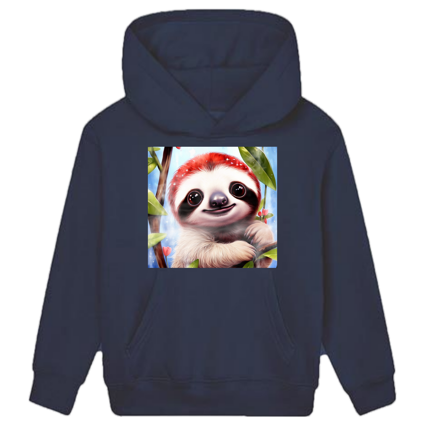 Das Faultier Hoodie Kids