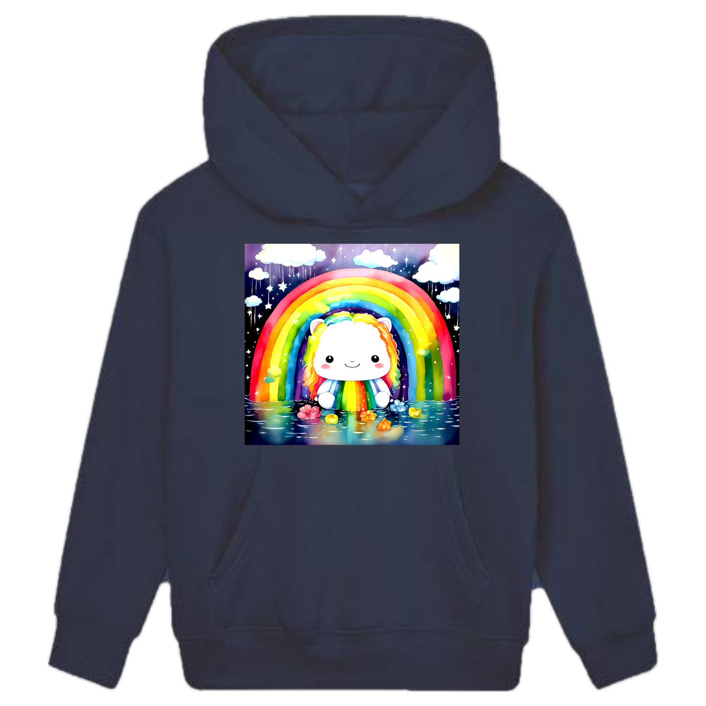 Das Regenbogenschäfchen Hoodie Kids