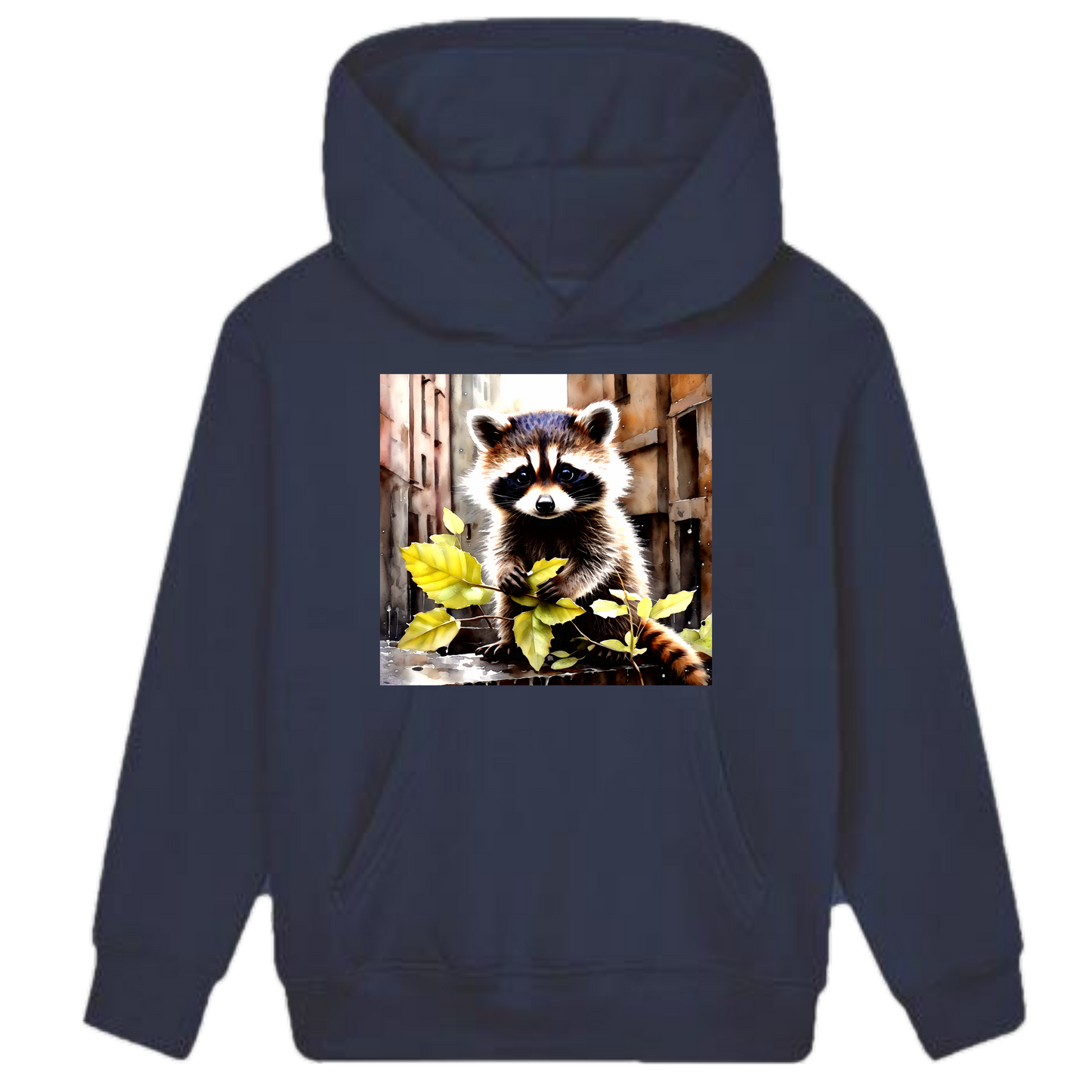 Der Waschbär Hoodie Kids