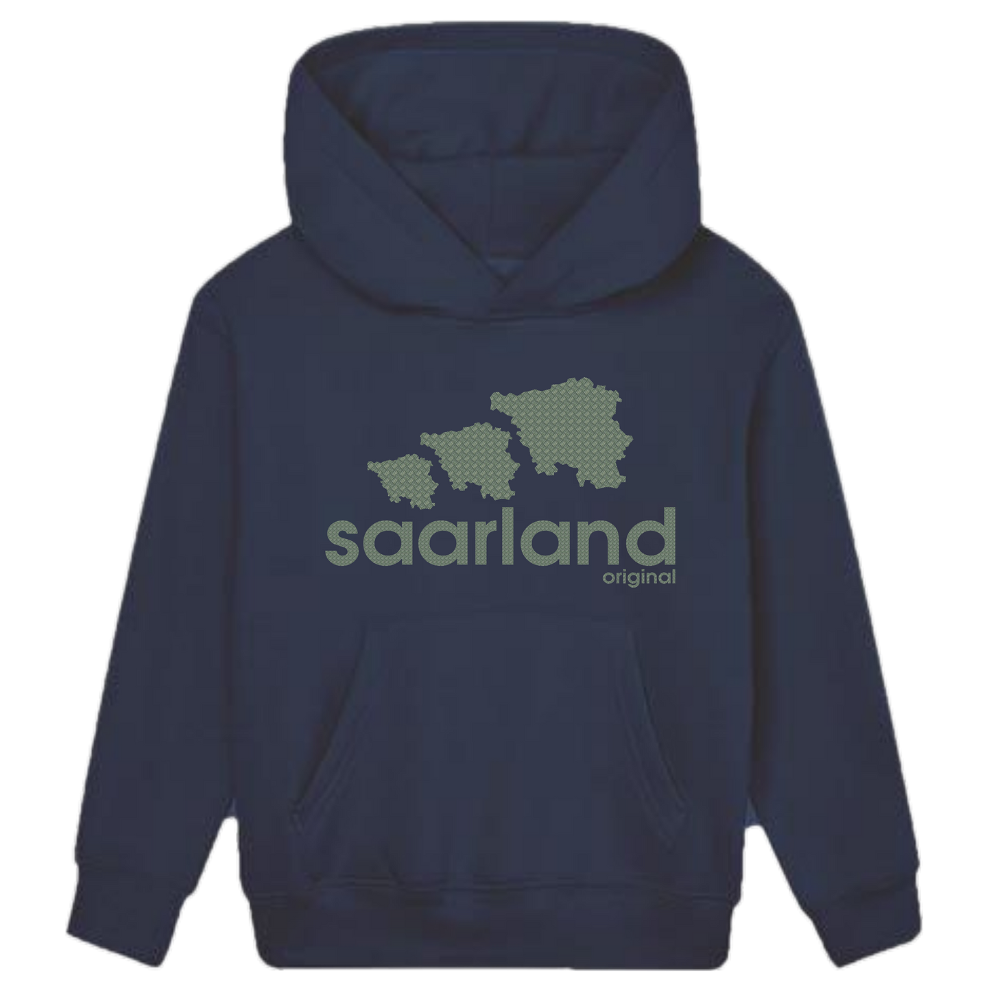 Saarland Dreier Hoodie Kids Blechoptik