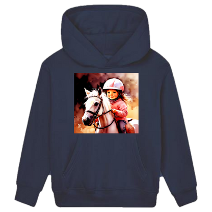 Die Reiterin Hoodie Kids