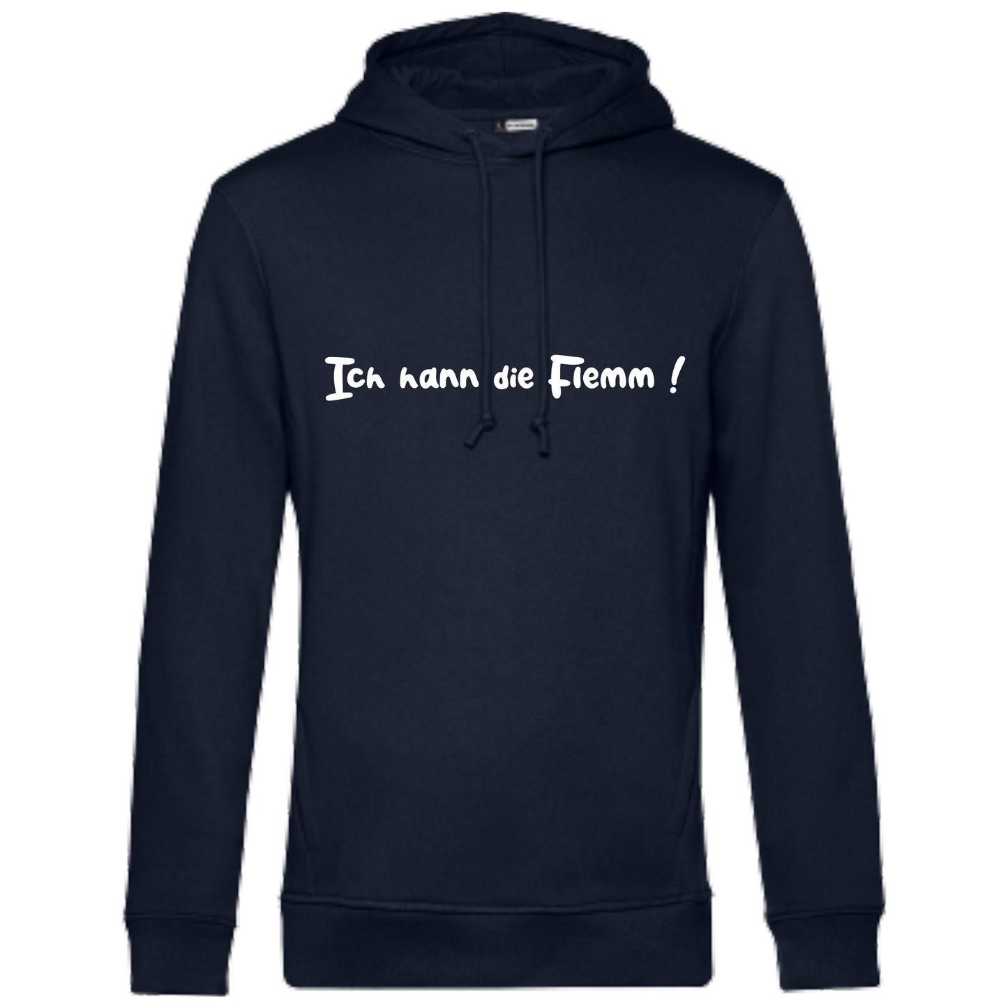 Ich hann die Flemm  ! Hoodie - UNISEX - Weiße Optik