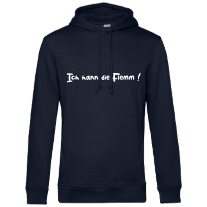 Ich hann die Flemm  ! Hoodie - UNISEX - Weiße Optik