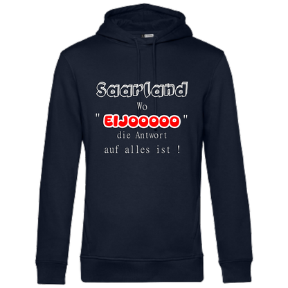 EIJOOOOO Hoodie - UNISEX - Weiße Optik