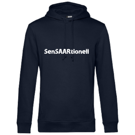 SenSAARtionell Hoodie - UNISEX - Weiße Optik by Cpt. Maggi