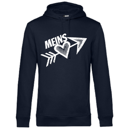 Meins Hoodie - UNISEX - Weiße Optik