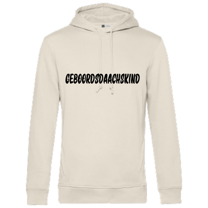 Geboordsdaachskind Hoodie - UNISEX - Schwarze Optik