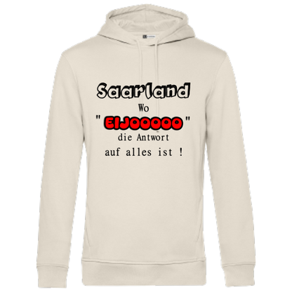 EIJOOOOO Hoodie - UNISEX - Schwarze Optik