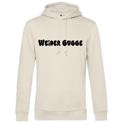 Weider gugge Hoodie - UNISEX - Schwarze Optik