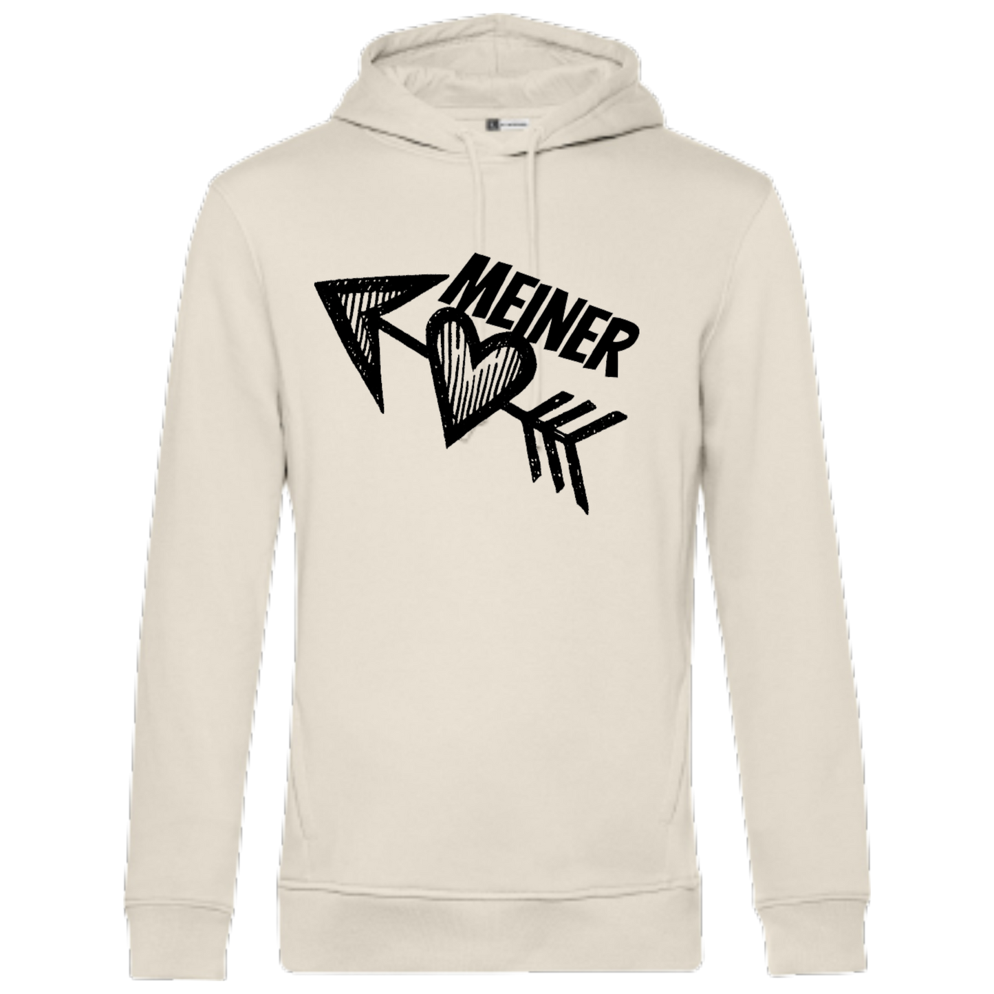 Meiner Hoodie - UNISEX - Schwarze Optik